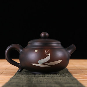 螢虹藝術 云南建水紫陶茶葉罐純手工 非紫砂普洱茶儲茶罐工廠直銷