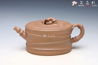 紫砂壺工藝藝術師周忠軍作品玄竹 泥料