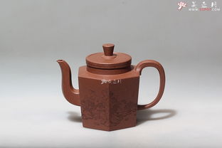 紫砂壺工藝藝術師潘旭東作品大彬六方 泥料