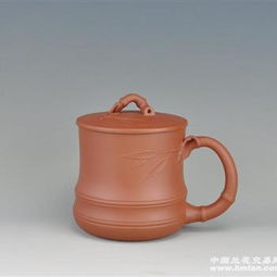 民間紫砂工藝精品紫砂杯 線韻竹